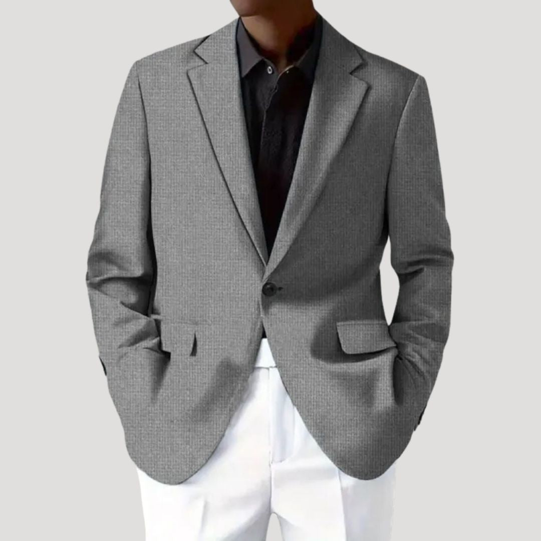 Blazer Heren | Getailleerde Pasvorm & Gestructureerde Look