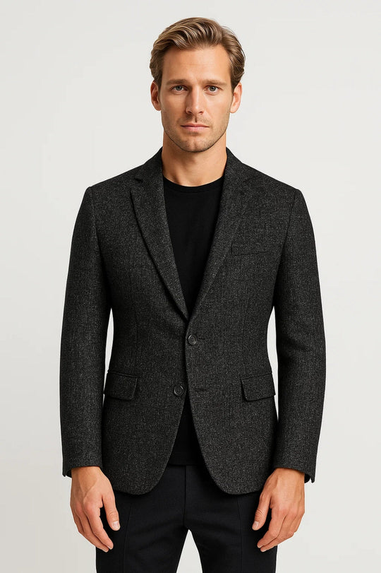 Blazer Heren | Slim Fit Silhouet & Tweeknoops Sluiting