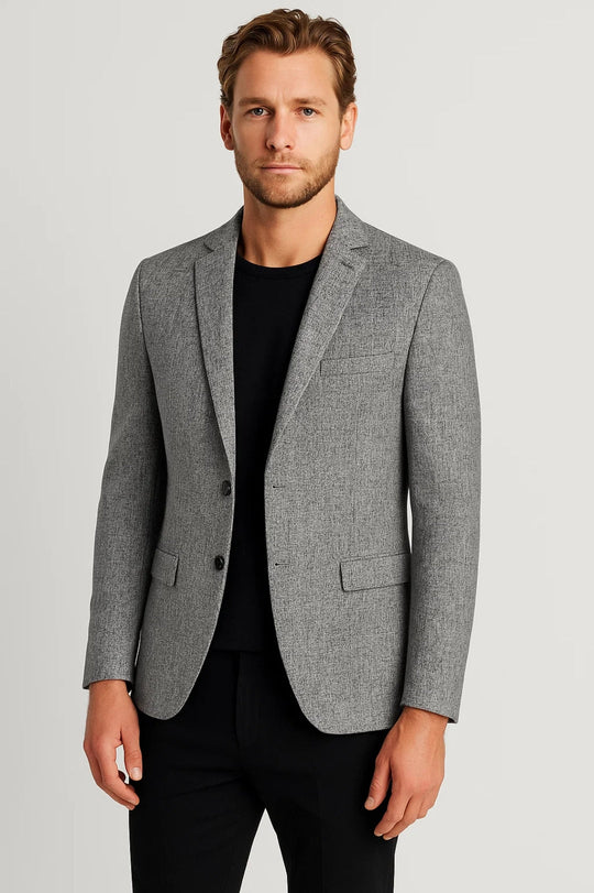 Blazer Heren | Slim Fit Silhouet & Tweeknoops Sluiting