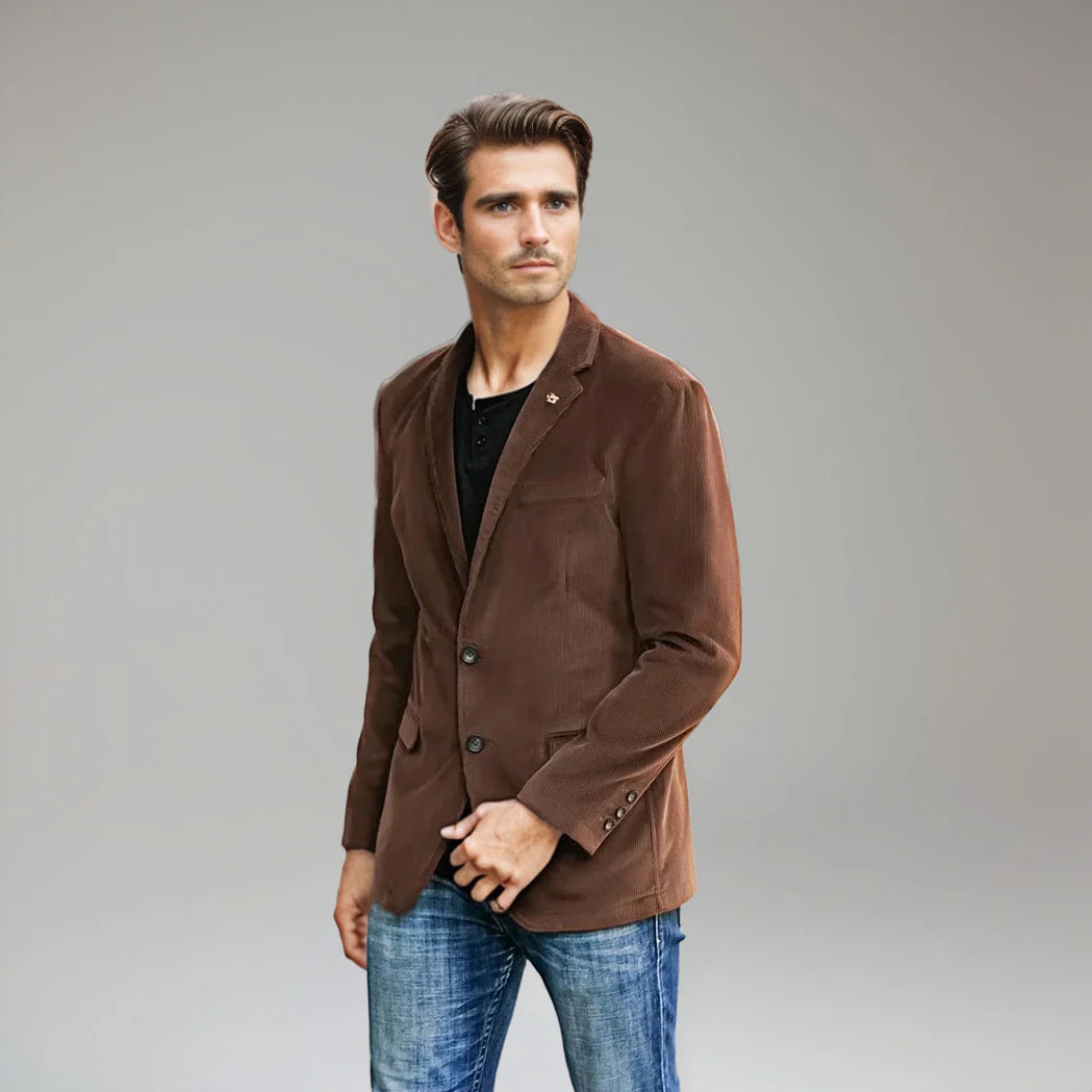 Blazer Heren | Tijdloze Uitstraling & Soepele Bewegingsvrijheid