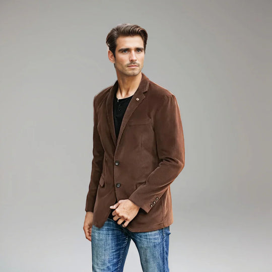 Blazer Heren | Tijdloze Uitstraling & Soepele Bewegingsvrijheid