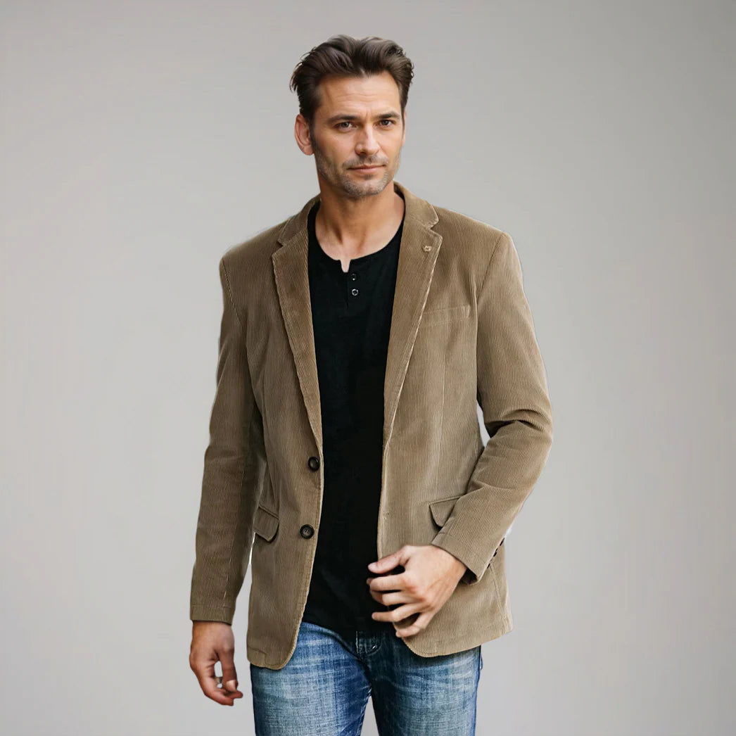 Blazer Heren | Tijdloze Uitstraling & Soepele Bewegingsvrijheid
