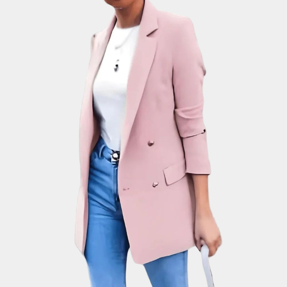 Blazer met Gouden Knopen Dames | Getailleerde Fit & Tijdloos Statement