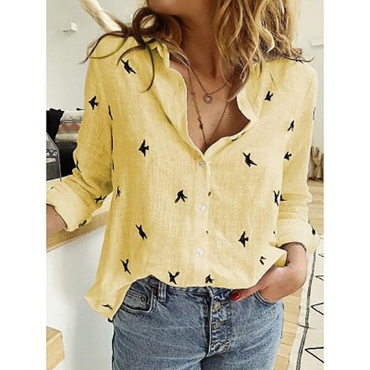 Blouse Dames | Luchtig Casual Design & Relaxte Pasvorm