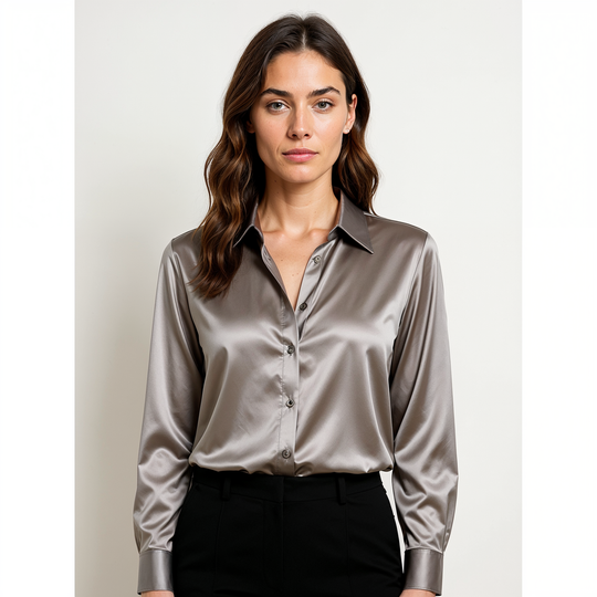 Blouse Dames | Luxe Glans & Comfort 10