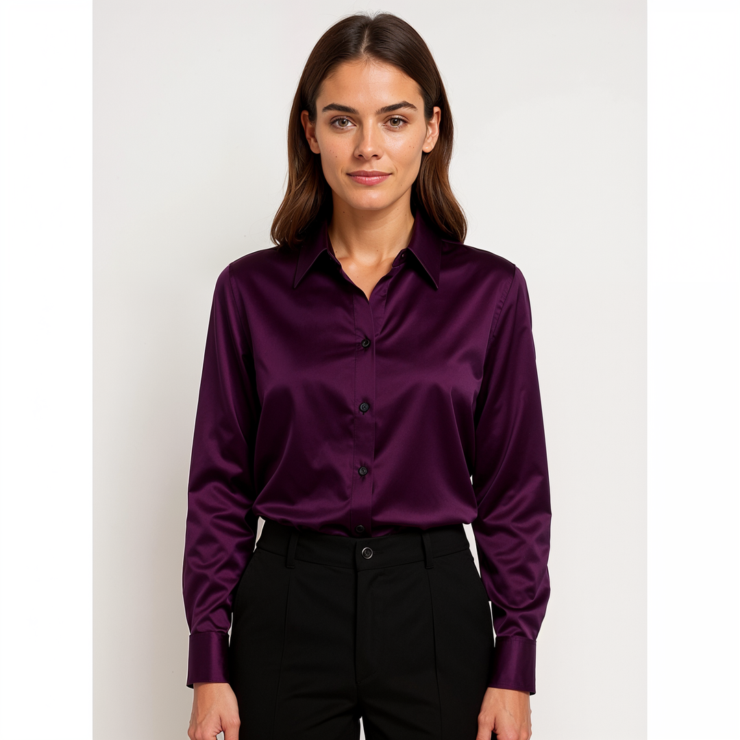 Blouse Dames | Luxe Glans & Comfort 5