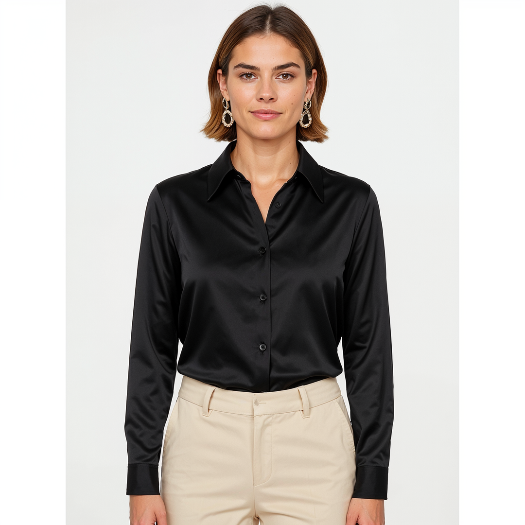 Blouse Dames | Luxe Glans & Comfort 9
