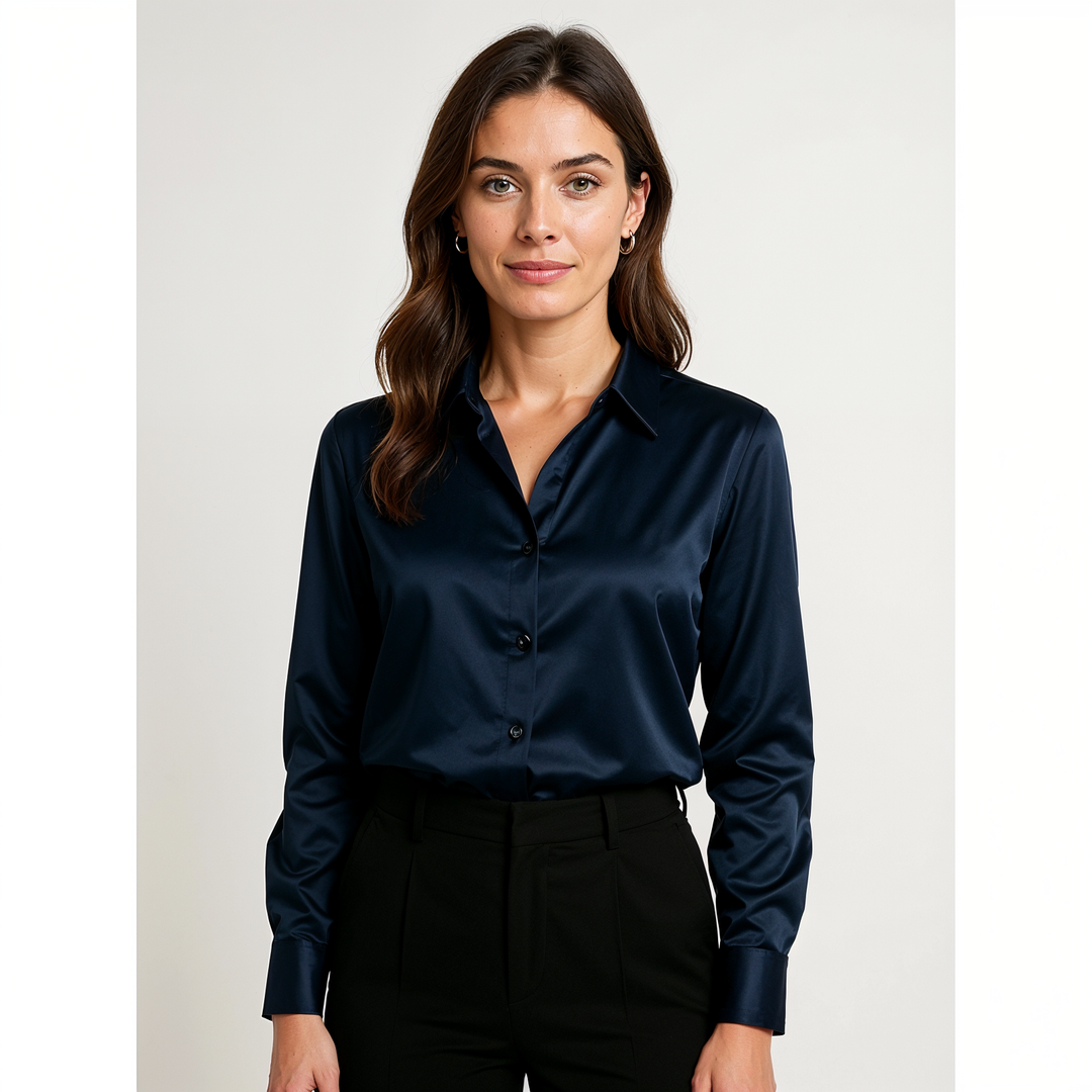 Blouse Dames | Luxe Glans & Comfort 1