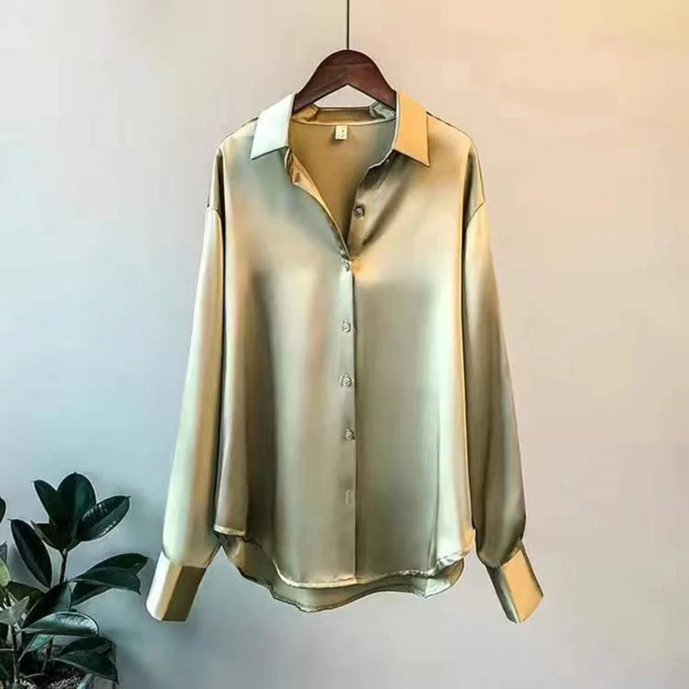 Blouse Dames | Zijdezachte Luxe & Klassiek Elegante Snit