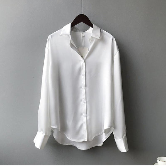 Blouse Dames | Zijdezachte Luxe & Klassiek Elegante Snit