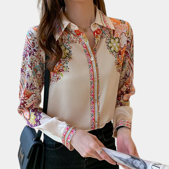 Blouse Dames | Elegante Glans & Comfort 3