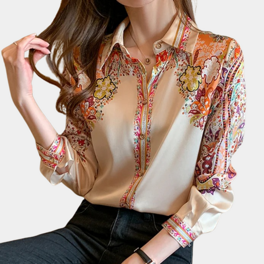 Blouse Dames | Elegante Glans & Comfort 4