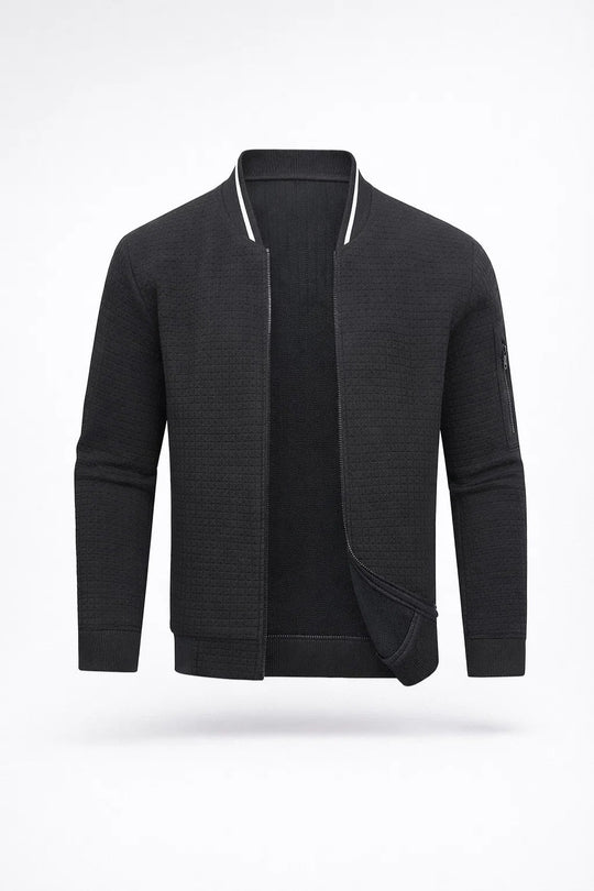 Bomberjack Heren | Slim fit & Subtiel Ruitpatroon
