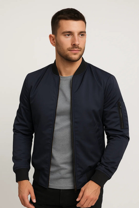 Bomberjack Heren | Tijdloos Silhouet & Ritsdetails