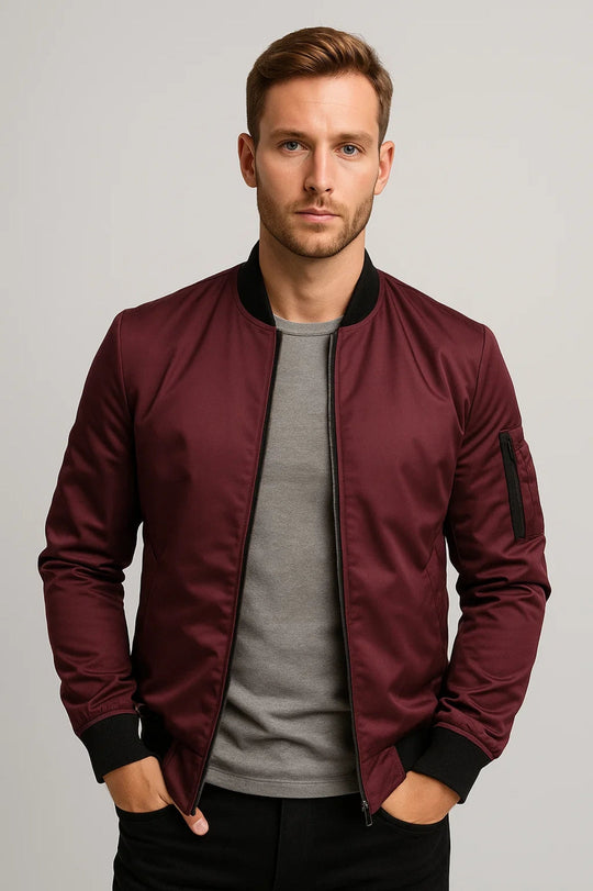 Bomberjack Heren | Tijdloos Silhouet & Ritsdetails
