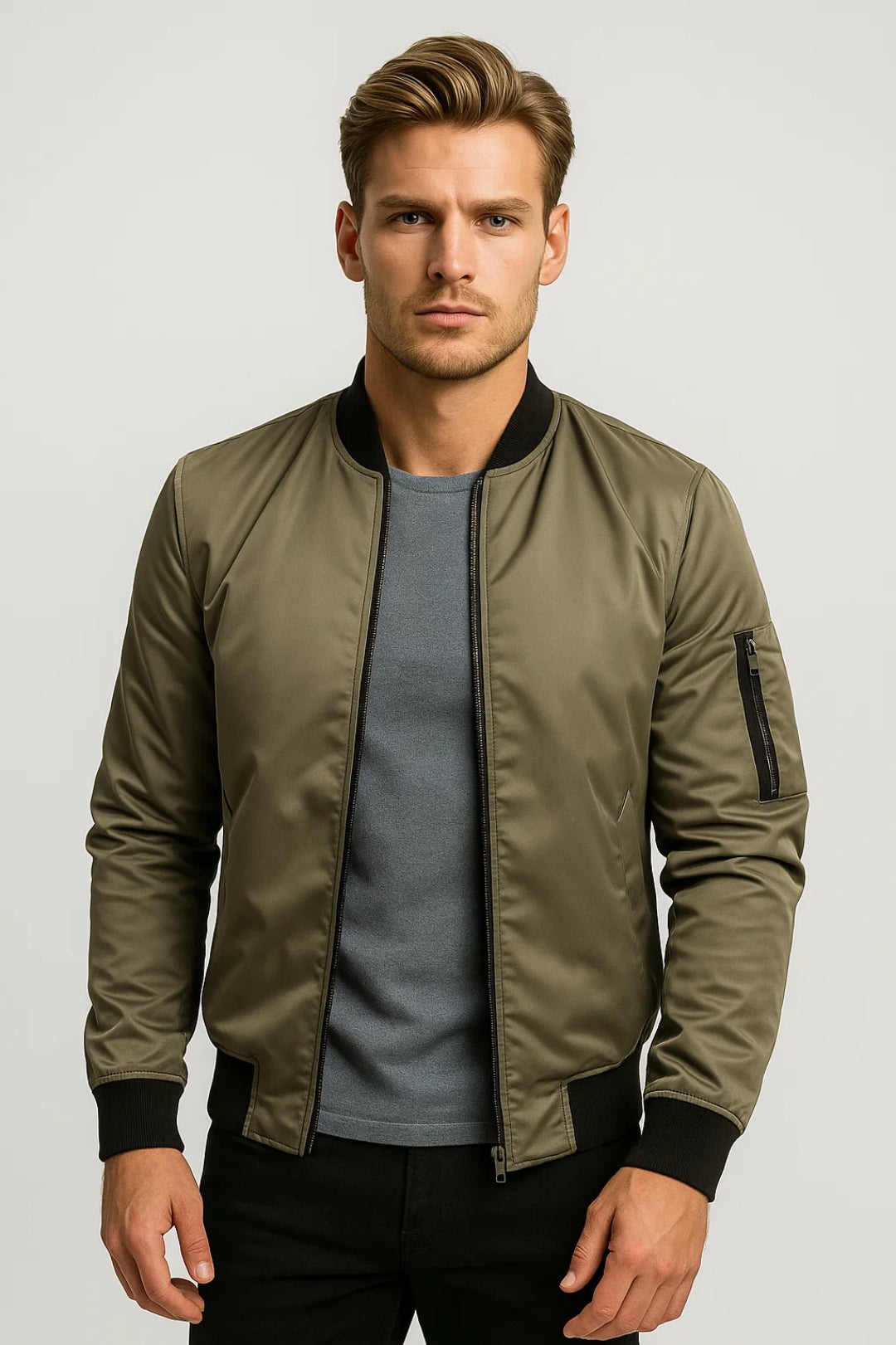 Bomberjack Heren | Tijdloos Silhouet & Ritsdetails