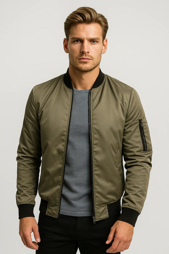 Bomberjack Heren | Tijdloos Silhouet & Ritsdetails
