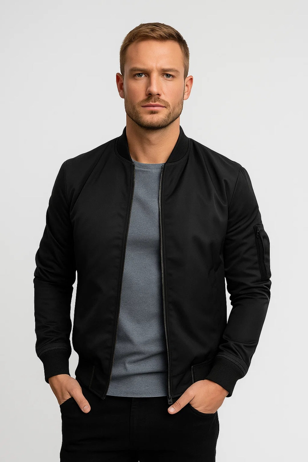 Bomberjack Heren | Tijdloos Silhouet & Ritsdetails