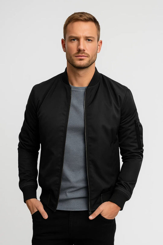 Bomberjack Heren | Tijdloos Silhouet & Ritsdetails