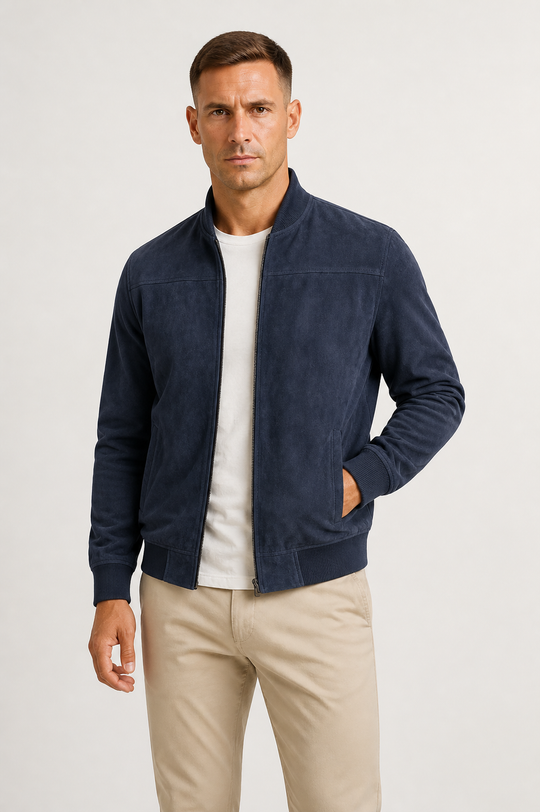 Bomberjacke Herren | Slim Fit & Reißverschluss 4
