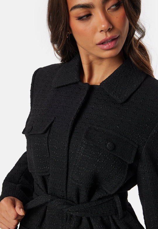 Bouclé Shacket Dames | Getailleerd & Licht 5