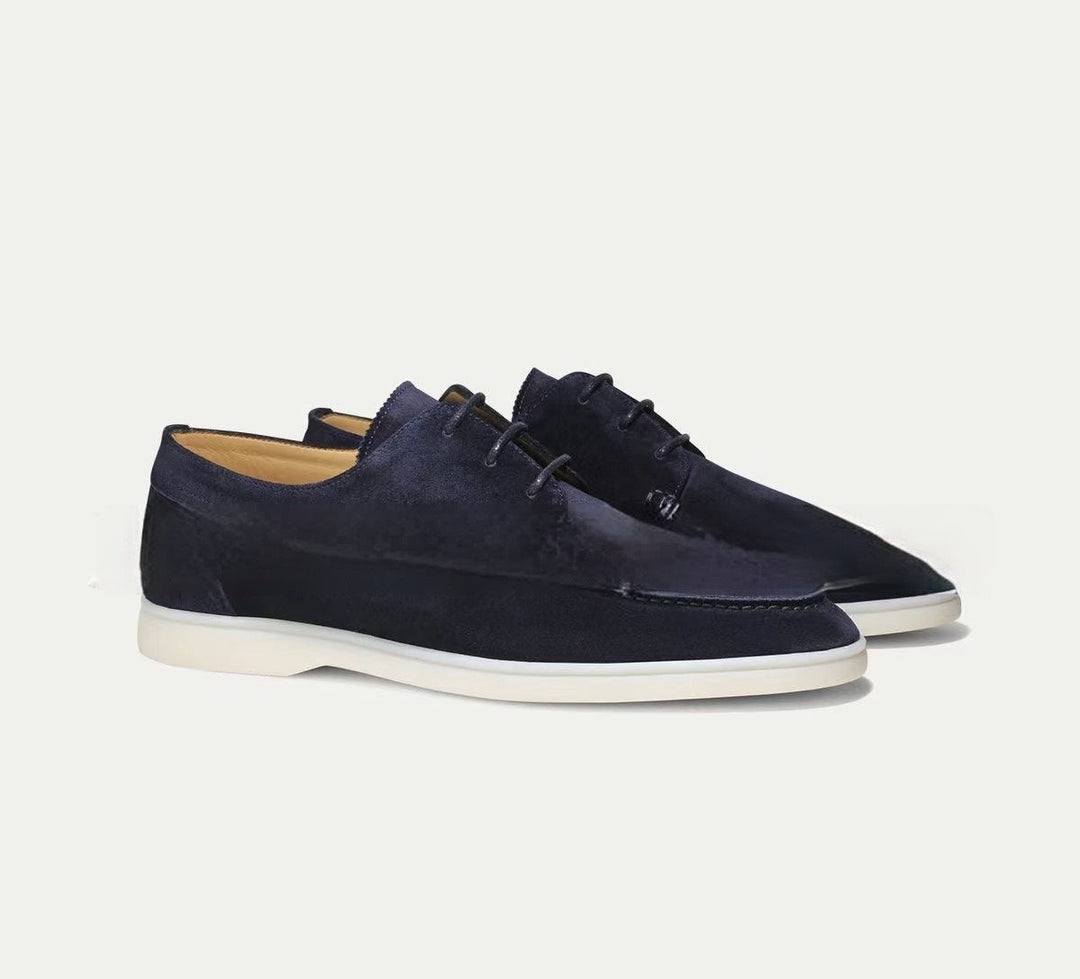 Bridgley | Premium Leren Loafers met Veters voor Heren 11