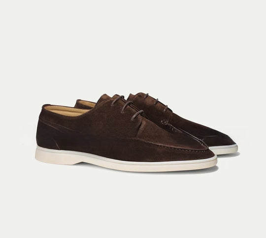 Bridgley | Premium Leren Loafers met Veters voor Heren 12