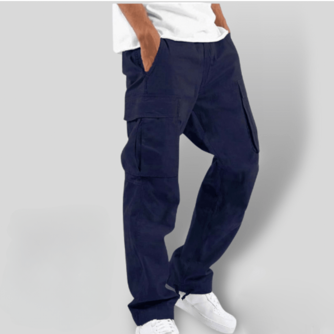 Broek Heren | Cargo & Elastische Taille voor Actief Gebruik