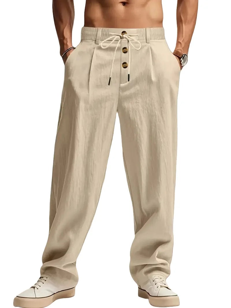 Broek Heren | Elastische Taille & Luchtig Draagcomfort
