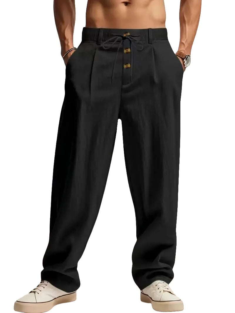 Broek Heren | Elastische Taille & Luchtig Draagcomfort