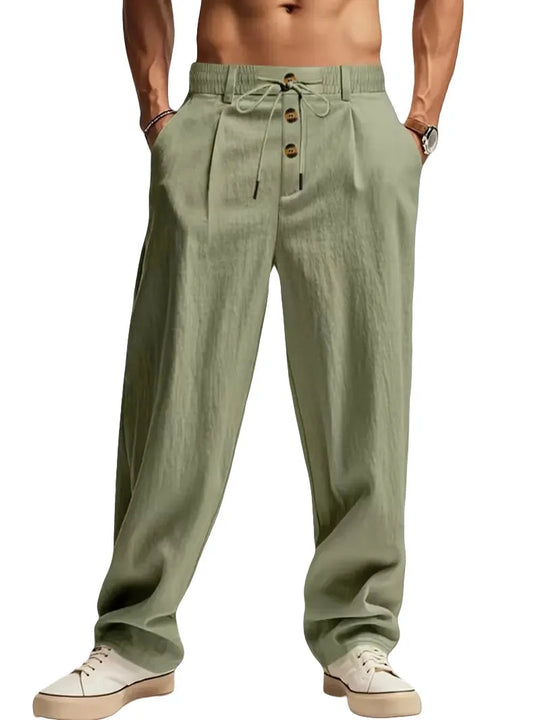 Broek Heren | Elastische Taille & Luchtig Draagcomfort