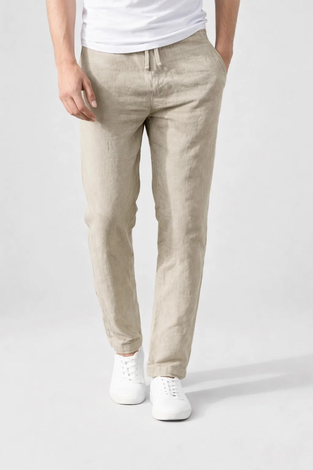 Broek heren | Trekkoord taille & Bewegingsvrij Comfort