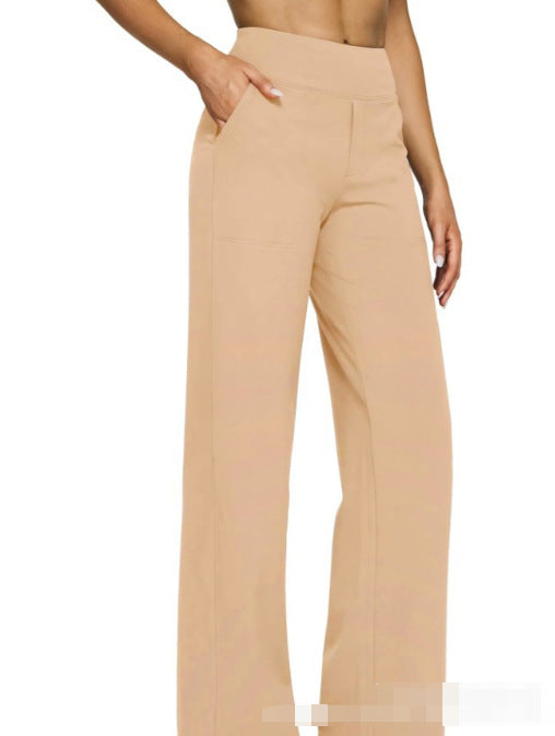 Broek met Hoge Taille Dames | Wijd & Comfortabel voor Elke Dag