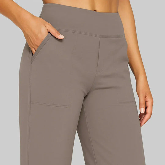 Broek met Hoge Taille Dames | Wijd & Comfortabel voor Elke Dag