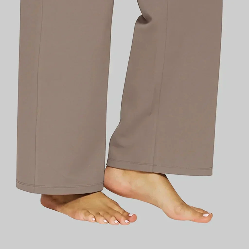 Broek met Hoge Taille Dames | Wijd & Comfortabel voor Elke Dag