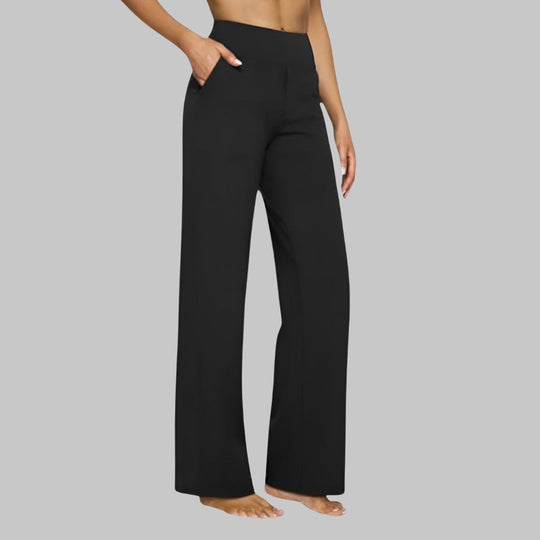 Broek met Hoge Taille Dames | Wijd & Comfortabel voor Elke Dag