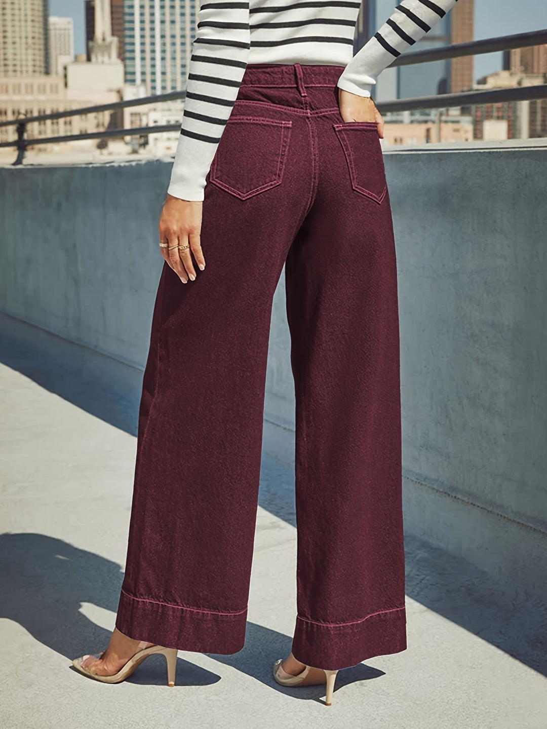 Katoenmix Jeans – Wijde Pijpen En Comfortabel Zitten 4