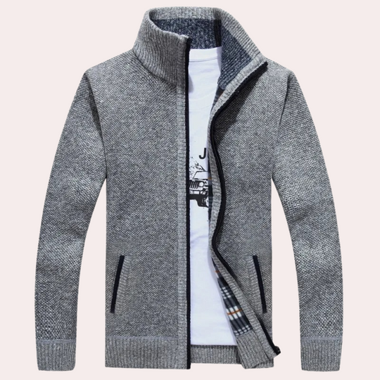 Gebreid Vest Dames met Rits | Comfort & Stijl 4