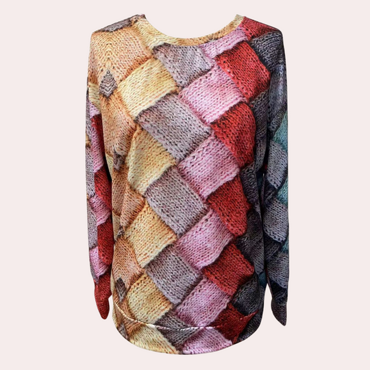 Trui Dames | Warme Print voor Herfst 5