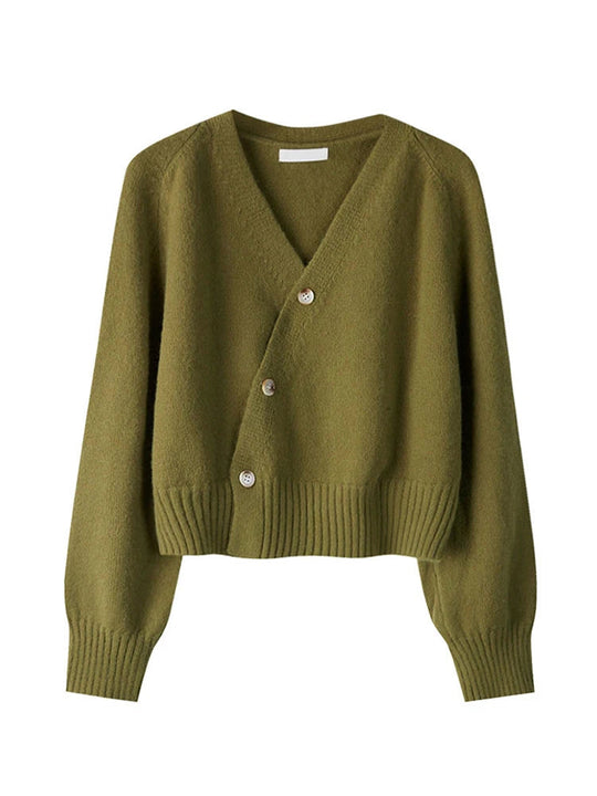Cardigan Damen | V-Ausschnitt & Lockere Passform 1