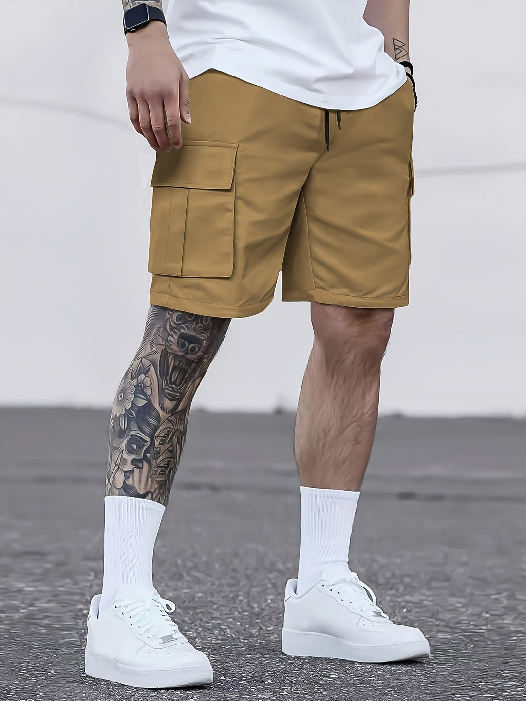 Cargo Shorts Heren | Ruime Zakken & Stoer Streetwear Design