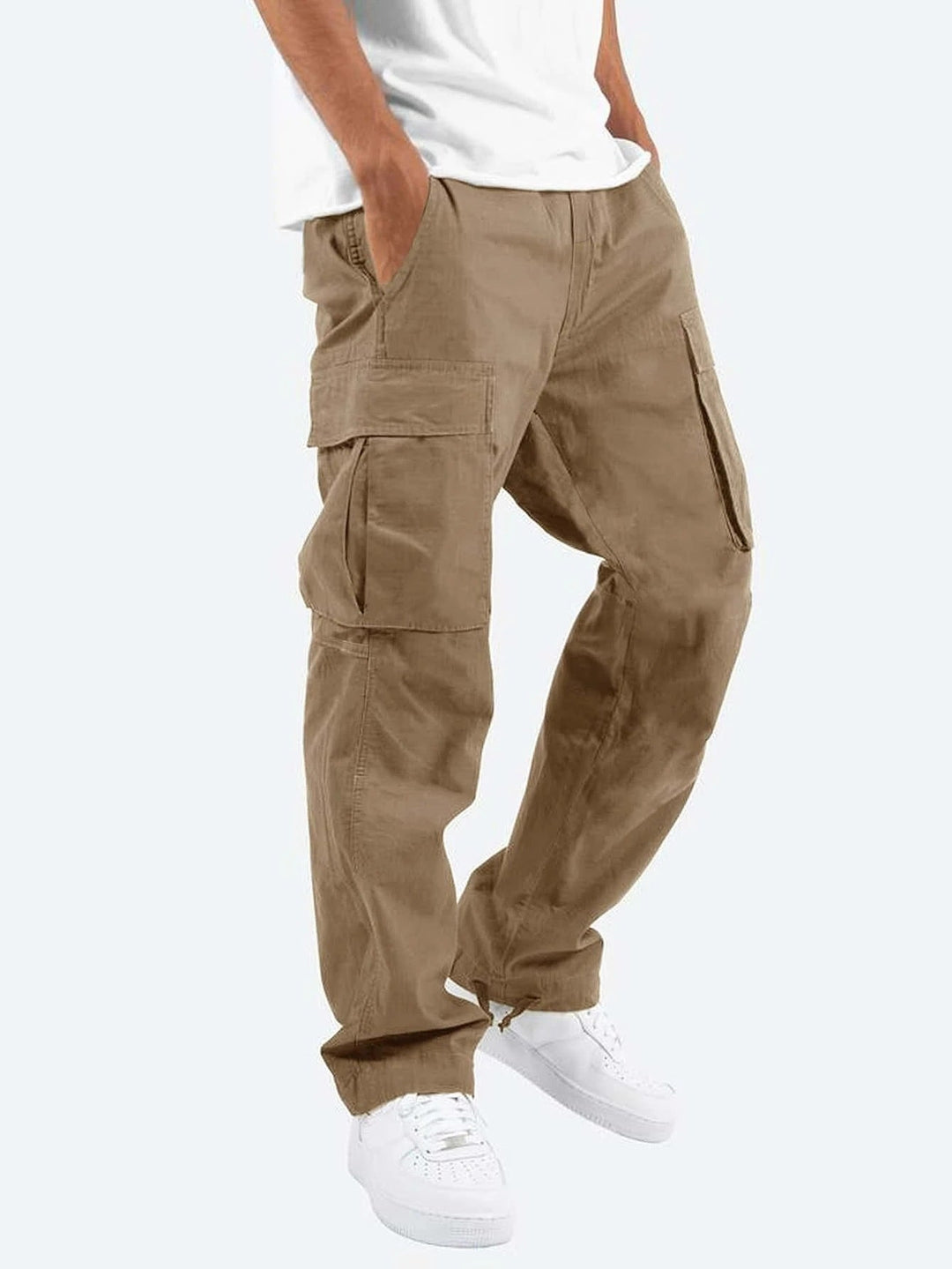 Cargohose Herren | Elastischer Bund & Geräumige Taschen