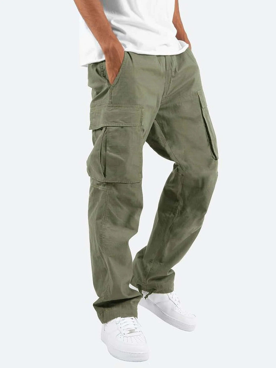 Cargohose Herren | Elastischer Bund & Geräumige Taschen