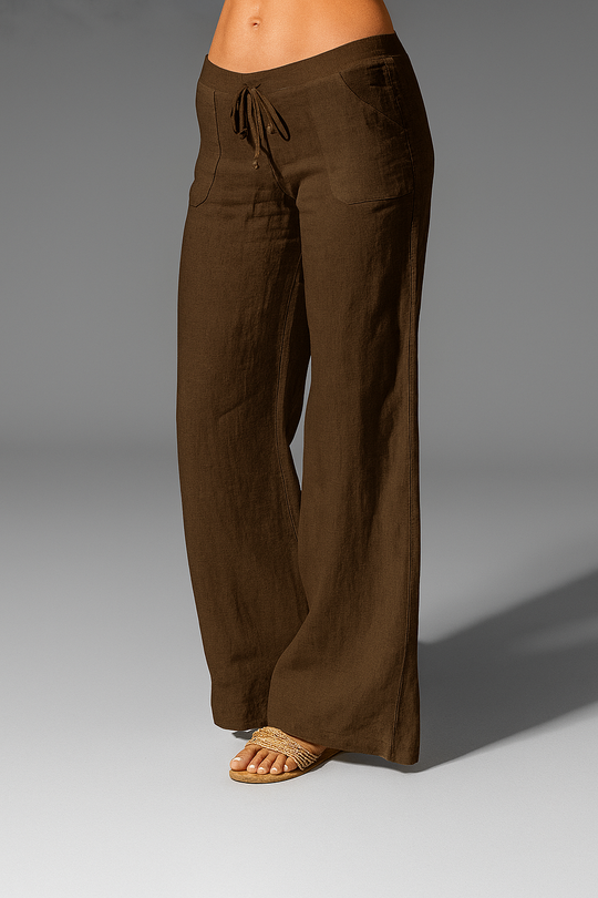 Casual broek Dames | Casual comfort & elastische trekkoordtaille