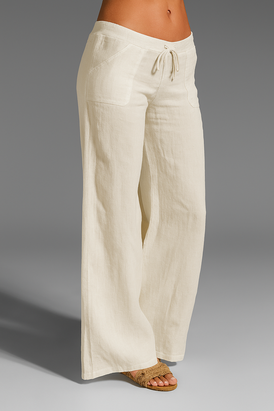 Casual broek Dames | Casual comfort & elastische trekkoordtaille