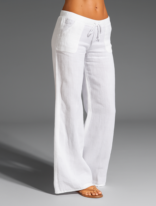 Casual broek Dames | Casual comfort & elastische trekkoordtaille