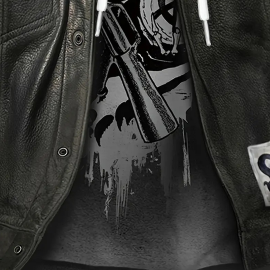 Casual Hoodie met Unieke Print voor Heren - Mason 3
