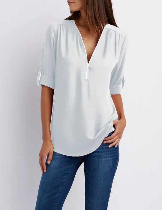 Casual Ritssluiting Pullover 3