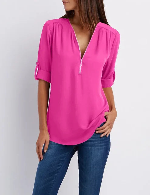 Casual Ritssluiting Pullover 8