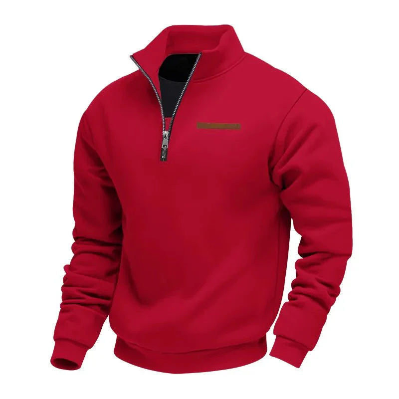 Casual fleece trui voor heren 2